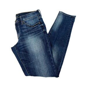 Lucky Brand Blue Dark Wash Charlie Skinny Jeans | Size 28